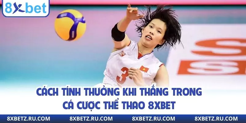 Cách tính thưởng khi thắng trong cá cược thể thao 8xbet