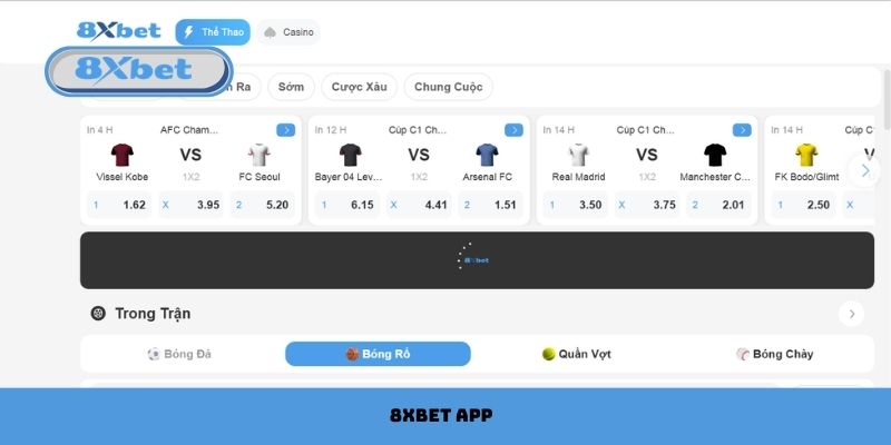 8xbet App Trải Nghiệm Cá Cược Thông Minh, Chơi Mọi Lúc